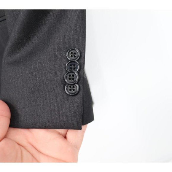 John Varvatos Sport Coat Mens Size 38R Loft Blazer Two Button Wool Single Needle - Picture 4 of 15